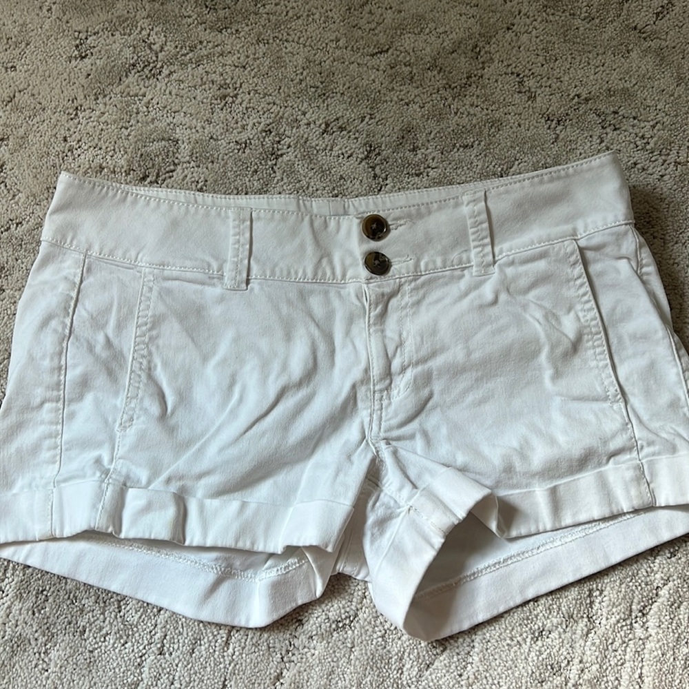 Express white shorts